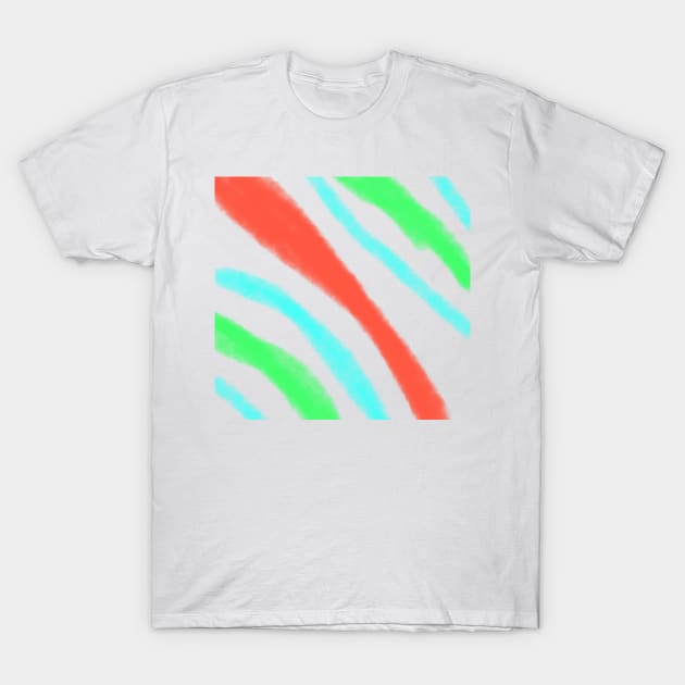 Colorful watercolor abstract texture T-Shirt by Artistic_st